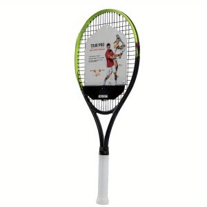 Tour Pro S30 Tennis Racquet, 110 sq. in. Head Size, 9.9 Ounce Weight, Black/ Yellow