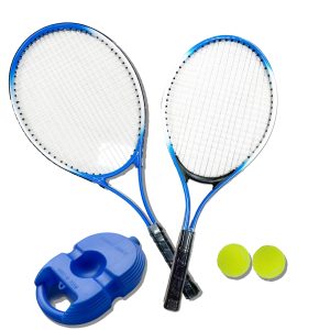 1pc/2pcs, Tennis Racket With Tennis Balls & Tennis Trainer, Portable For Outdoor Sports Training Tennis Practice